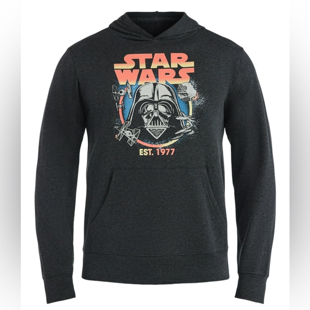 Star Wars 1977 Disney Hoodie Men's Women’s Kids Black Hoodie Sweatshirt XL XXL